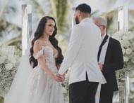 Cory Joseph and Damaris Lopez